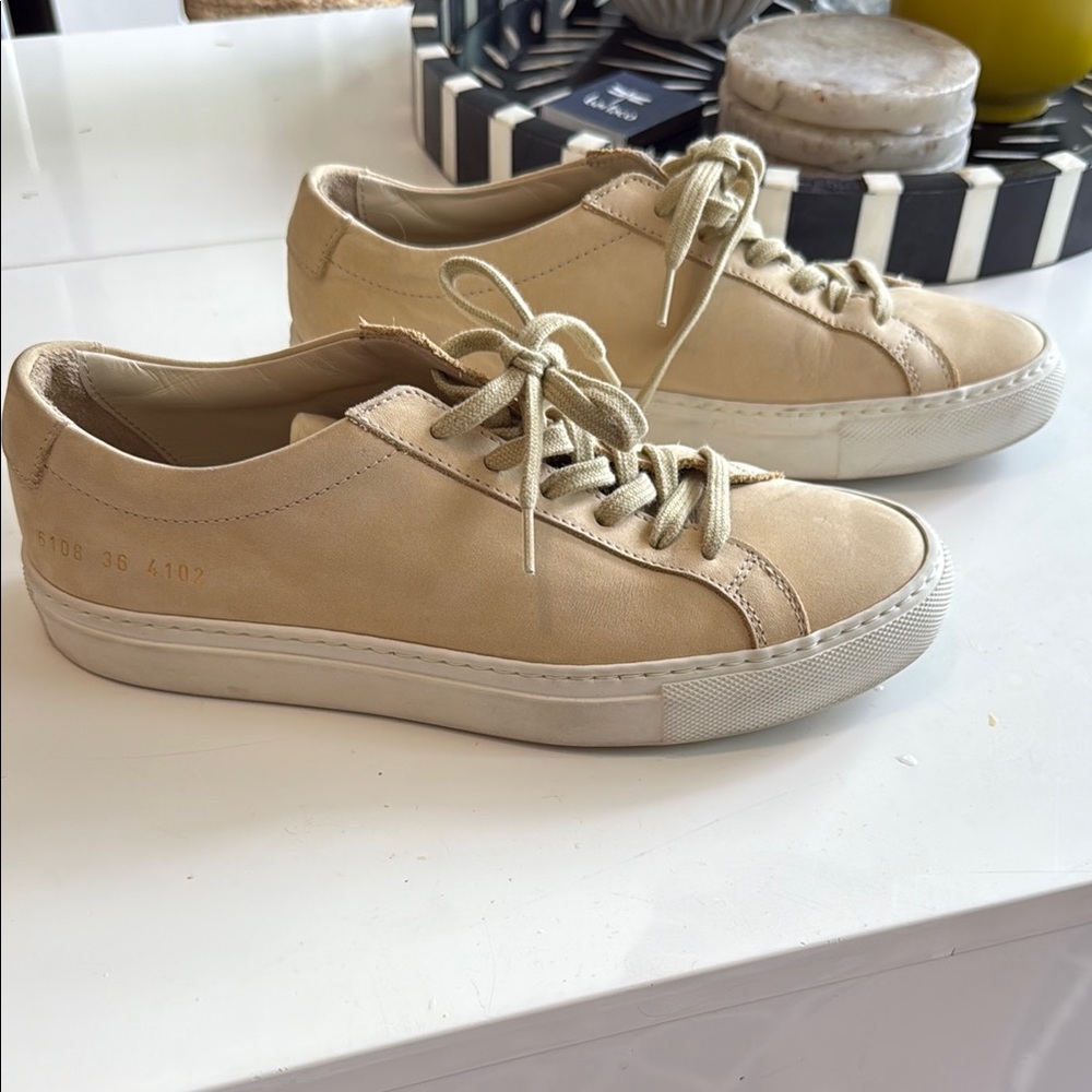 Common Projects | Tan Suede
